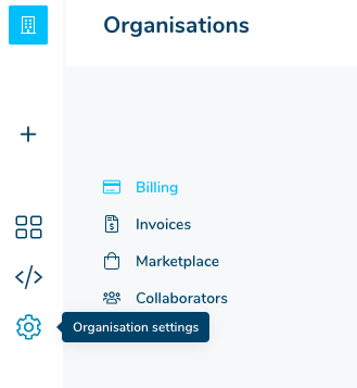 Organisation settings